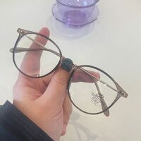 Plastic TR90 glasses with Blue ray cut, UV400 protection with case, KY9531