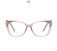 Plastic frames for glasses TR90+CA material (flex hinges) with Blue ray Cut FCS2001