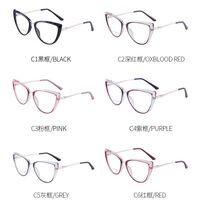 TR90 plastic frame or glasses with blue light protection, with spring hinges FA87075