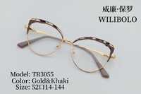 Metal + TR90 ultrathin women's frames with spring hinges Wilibolo TR3055