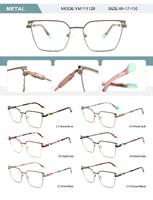 Metal frame for women with spring hinges YM111128-DA