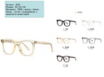 Plastic frames for glasses TR90+CA material (flex hinges) FOCUS FCS2032