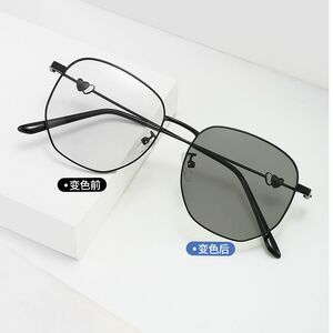 Photochromic glasses with blue light and UV protection 9803-GT