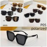 Polarized metal + TR90 sunglasses P05KY 2976