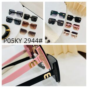 Polarized metal + TR90 sunglasses P05KY 2944