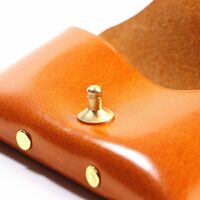 Genuine leather glasses case PGNH023