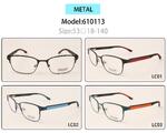 Metal eyeglasses frame for kids with spring hinges Nano Bimbo 610113 (item in stock)