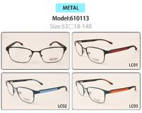 Metal eyeglasses frame for kids with spring hinges Nano Bimbo 610113 (item in stock)