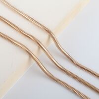 Металлическая нескользящая цепочка, толстая змея, для очков и масок GL753