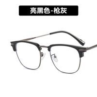 Очки полуободковые комбинированные (металл + пластик) женские с защитой от синего света 15208-122601-PN