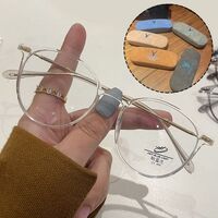 Plastic TR90 glasses with Blue ray cut, UV400 protection with case, KY9531