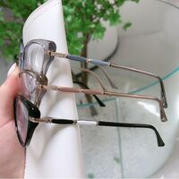 Combined frame (metal + TR90) with Blue Ray Cut protection lenses and flex MAMO TR8217