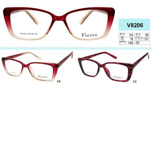 Plastic eyeglass frame VIZZINI V8206