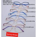 Оправа металлическая ультратонкая с флексом Wilibolo G95-263