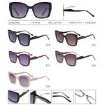 Polarized TR90+CP plastic sunglasses with spring hinges Rianova R7043