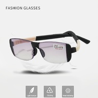 Очки из материала TR90 для чтения 201连体切边软 с защитой Blue ray cut, диоптрии от +1.00 до +4.00, РМЦ=62-64