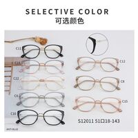 Combined frame (metal + TR90) with Blue Ray Cut protection lenses MAMO S12011