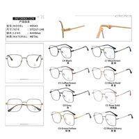 Оправа металлическая с линзами Blue Ray Cut MAMO H5543