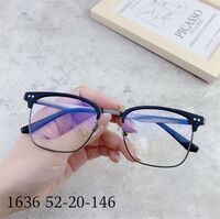 Оправа гибридная, металл + TR90, линзы с Blue Block покрытием SANTA 1636