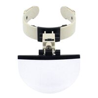 Binocular magnifier with backlight, magnifying glass with head mount 81003-XX, magnification: 2X, 3,8X, 4,5X, 5,5X
