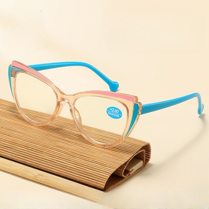 Очки для чтения женские пластиковые из поликарбоната с защитой Blue Ray Cut и флексом KY238