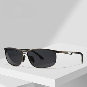 Поляризационные солнцезащитные металлические очки с защитой UV400 2989-GT