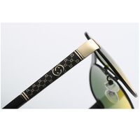 Polarized metal sunglasses with UV400 protection 2802-3-GT