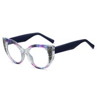 TR90 plastic frame or glasses with blue light protection, with spring hinges FA87309