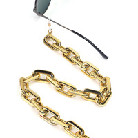 Stylish golden glasses chain GB135