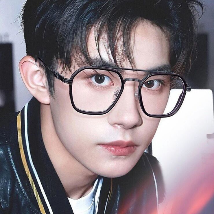 Plastic glasses with blue light protection for women 2311-PN