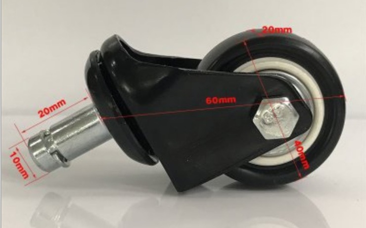 Колёса для стульев и кресел 金钻轮 Ø40 мм