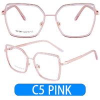 Combined frame (metal + TR90) or glasses with blue light protection, with spring hinges FA87089 