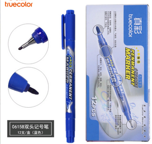 Oil-based double-sided lens marker 0615B, price for 1 pcs