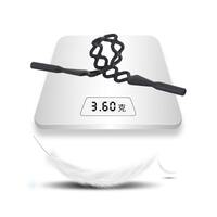 Шнурок-фиксатор для очков силиконовый 18 см, отверстие 3*4 мм