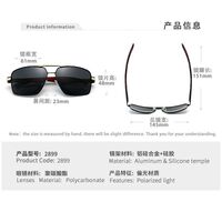 Поляризационные солнцезащитные алюминиево-магниевые очки с защитой UV400 2899-2-GT