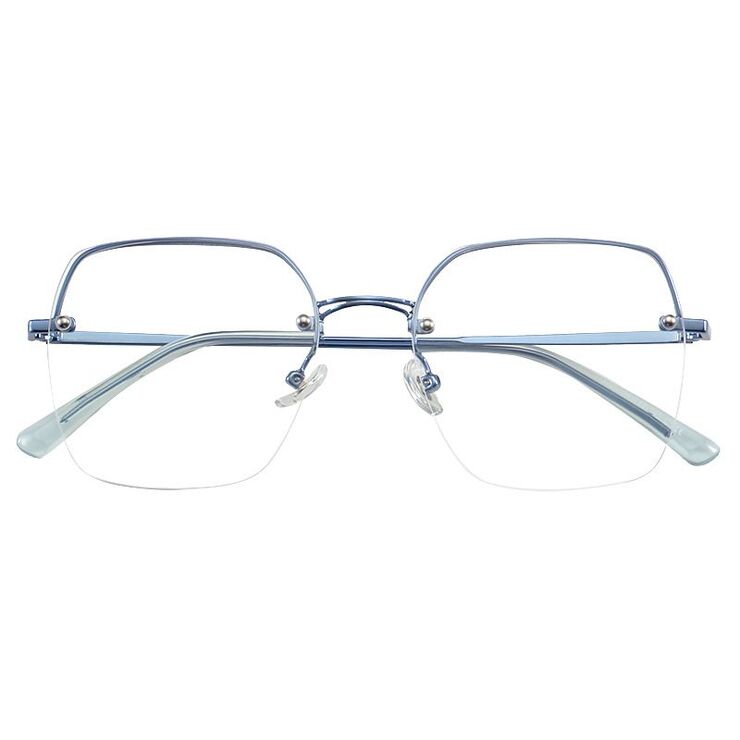 Semi-rimless Combined frames with Blue Ray Cut lenses MAMO S31726