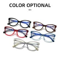 Plastic frame with anti-blue light protection lenses, with spring hinges Elit 5702-EL