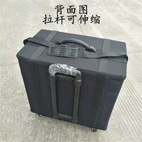 Передвижной бокс (ящик, чемодан, кейс, кофр, органайзер, витрина) на колёсах для оправ и очков на 144 места JS-C190516