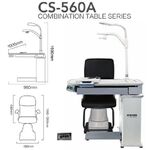 Рабочее место офтальмолога, комбинированный стол + кресло CS-560A, столешница 980*490 мм 