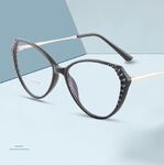 TR90 plastic frame or glasses with blue light protection, with spring hinges FA87111