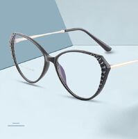 TR90 plastic frame or glasses with blue light protection, with spring hinges FA87111