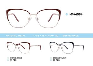 Metal women's frame for glasses MW4084