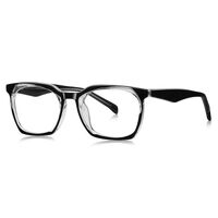 Plastic TR90 frame for glasses with UV protection and spring hinges More LS011