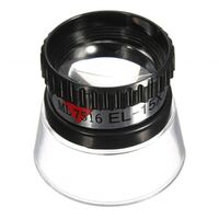 Лупа портативная карманная 13097, диаметр: 22 мм, увеличение: 15X