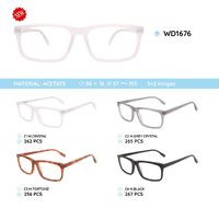 Plastic acetate eyeglasses frame WD1676