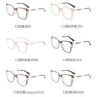 TR90 plastic frame or glasses with blue light protection, with spring hinges FA87082