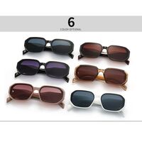 Plastic retro square sunglasses Elit 9115-EL