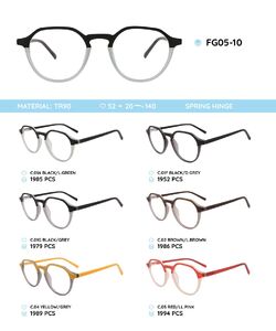 TR90 plastic frame for glasses FG05-10