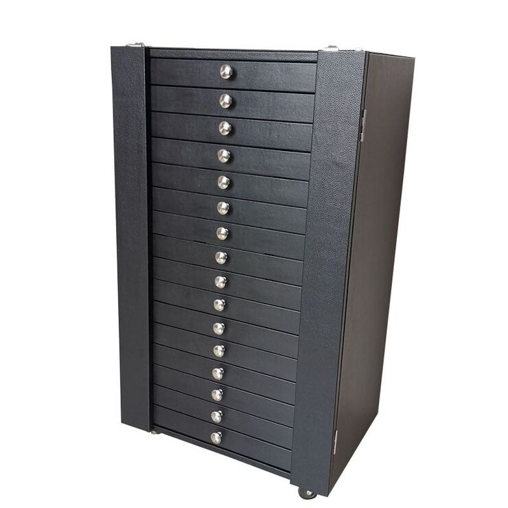 Офисный бокс - витрина для оправ и очков, с замками, на 288/234 мест JS-C220309