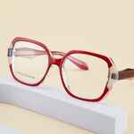 TR90 plastic frame or glasses with blue light protection, with spring hinges FA87204